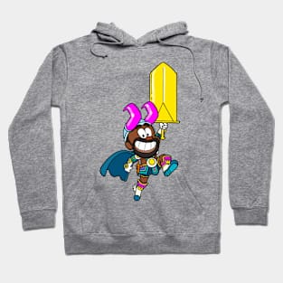 Neon disco Vikings 03 Hoodie